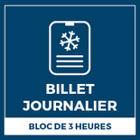 Bloc 3 heures Adulte 18-64 ans