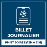 Billet PM & Soirée Junior 13-17 ans