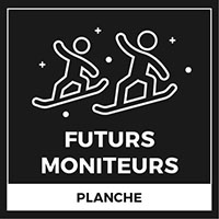 Futur moniteur en planche à neige