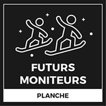 Futur moniteur en planche à neige