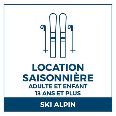 Location Saisonnière - Junior et Adulte (13 ans et +)